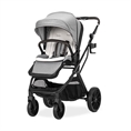 Passeggino GLORY 2in1 con cesta per neonato GREY